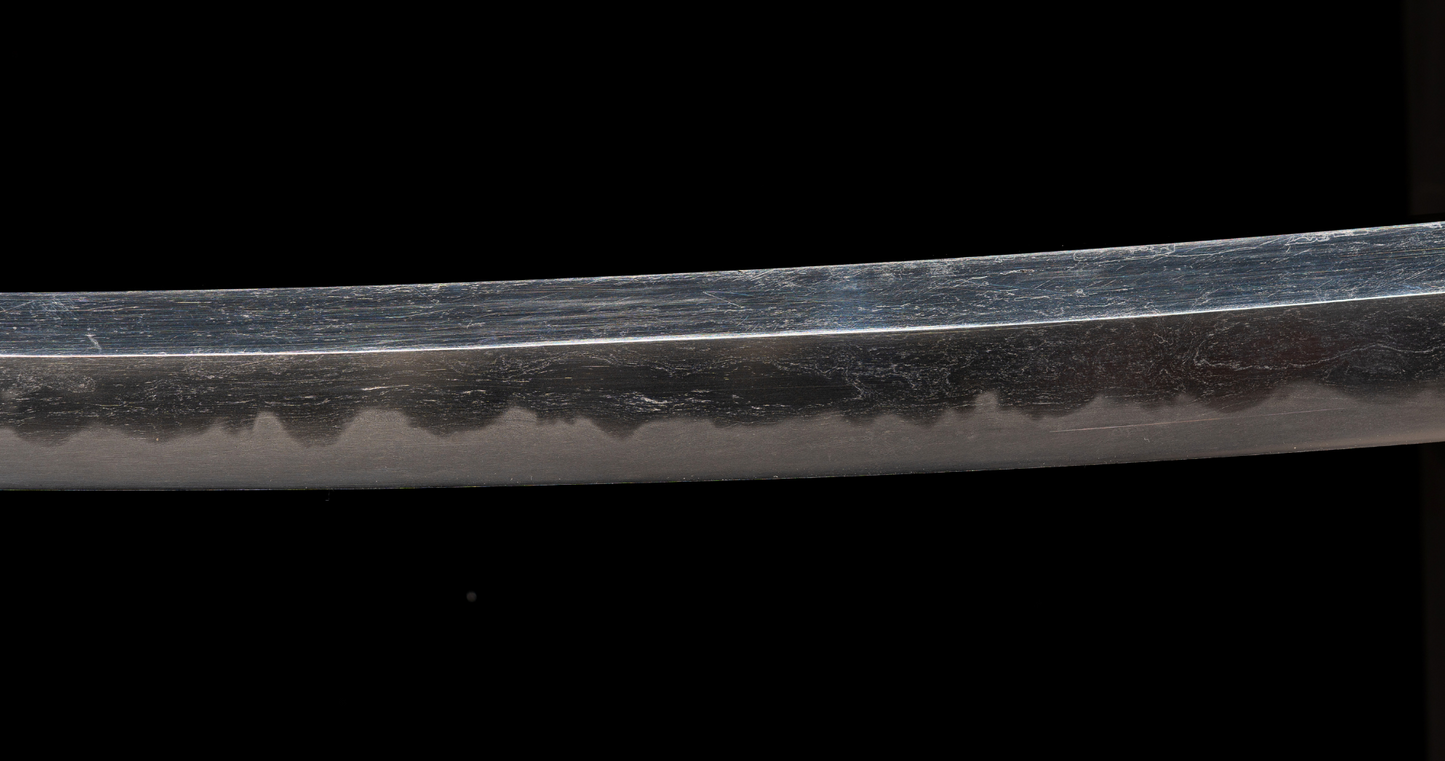Antique Japanese Sword Wakizashi by Osafune Sukesada with Lion Motif Koshirae - NBTHK Hozon