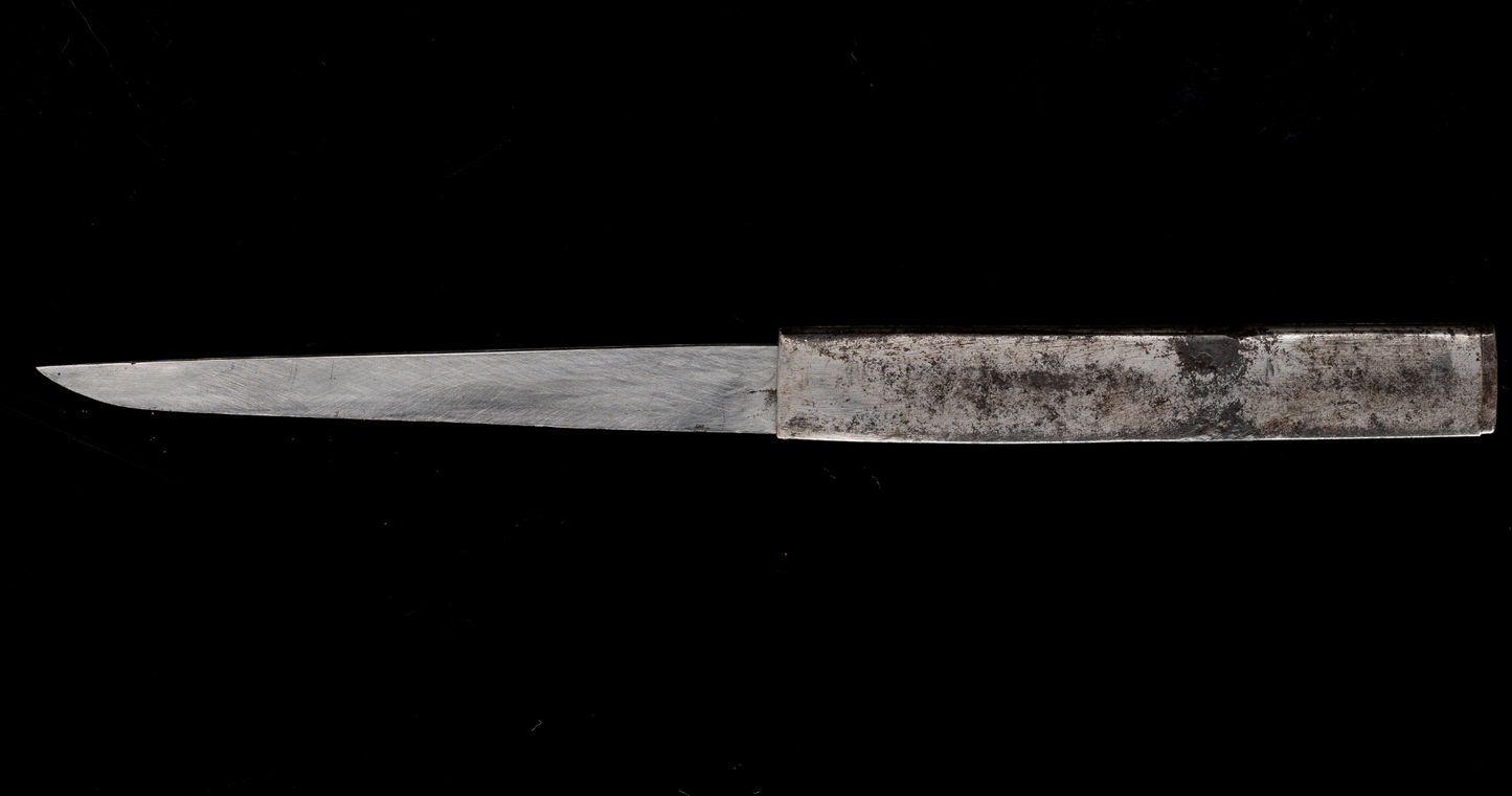 Antique Japanese Sword Wakizashi by Osafune Sukesada with Lion Motif Koshirae - NBTHK Hozon