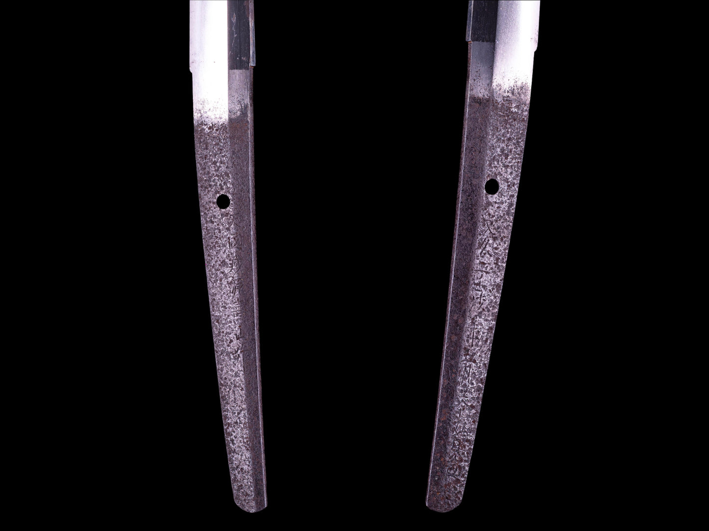 Antica spada giapponese Katana firmata Amakuni Kura Minamoto Toshiyama