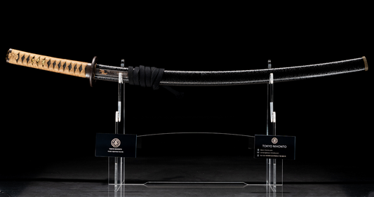 Antikes japanisches Schwert Wakizashi von Osafune Sukesada mit Koshirae im Löwenmotiv - NBTHK Hozon