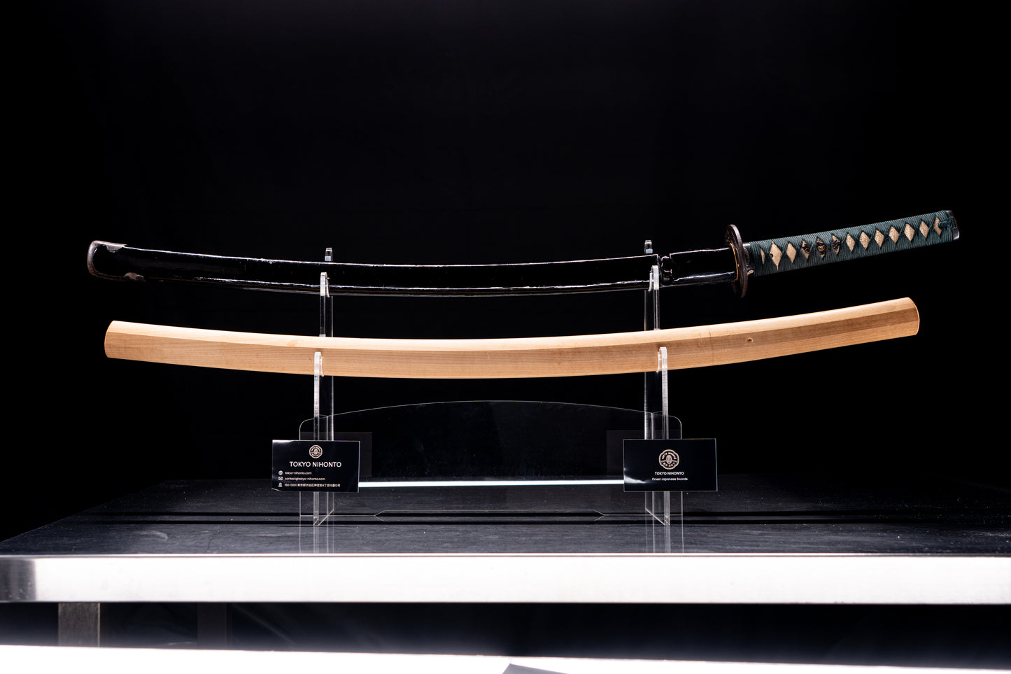 Sabre Antique Japonais Wakizashi par Shinano no Kami Fujiwara Daidō - Tokubetsu Hozon Token