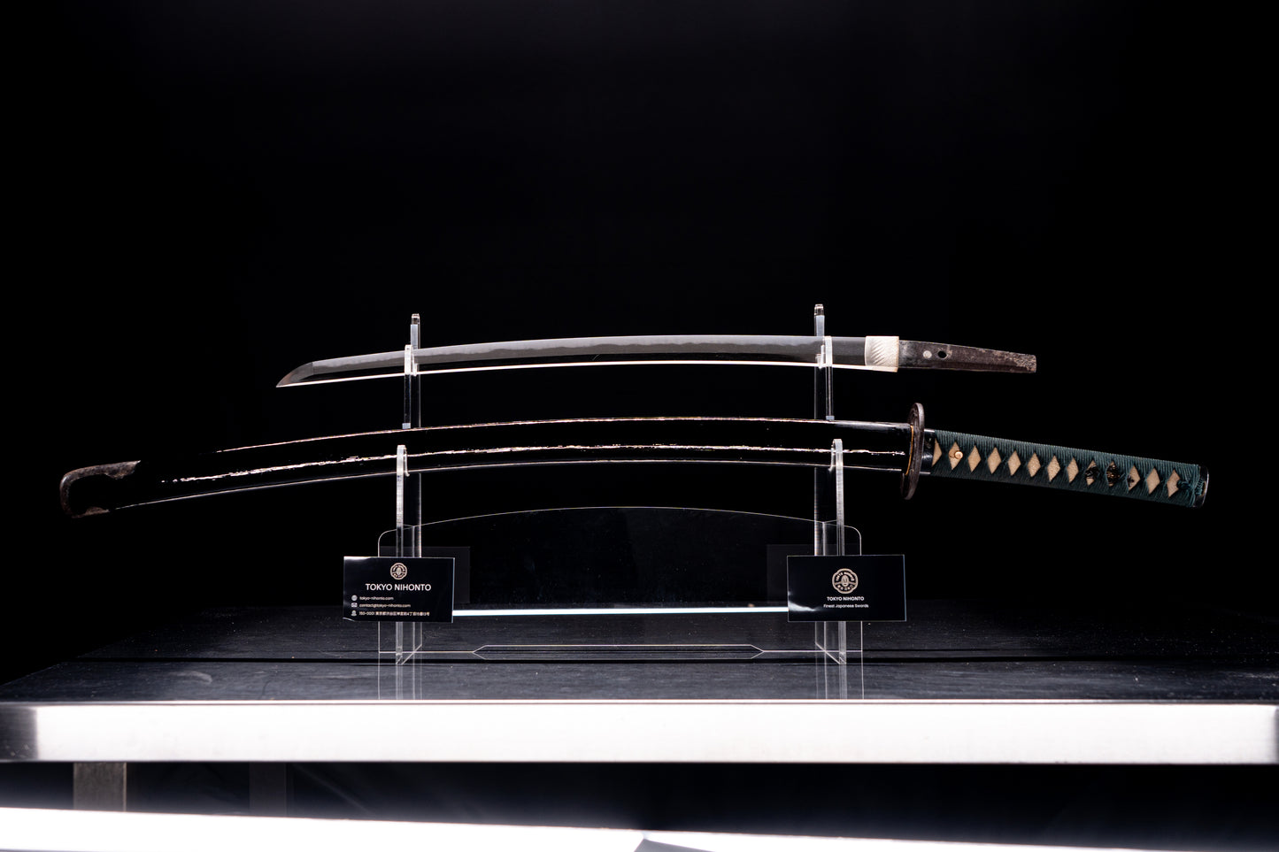 Sabre Antique Japonais Wakizashi par Shinano no Kami Fujiwara Daidō - Tokubetsu Hozon Token