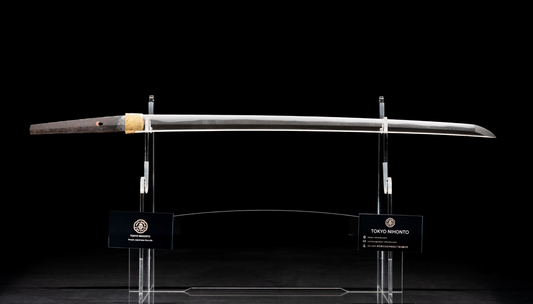 Antikes japanisches Schwert Wakizashi von Omi no Kami Fujiwara Tsuguhiro - NBTHK Tokubetsu Hozon