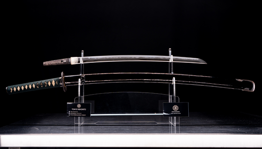 Antikes japanisches Schwert Wakizashi von Shinano no Kami Fujiwara Daidō - Tokubetsu Hozon Token