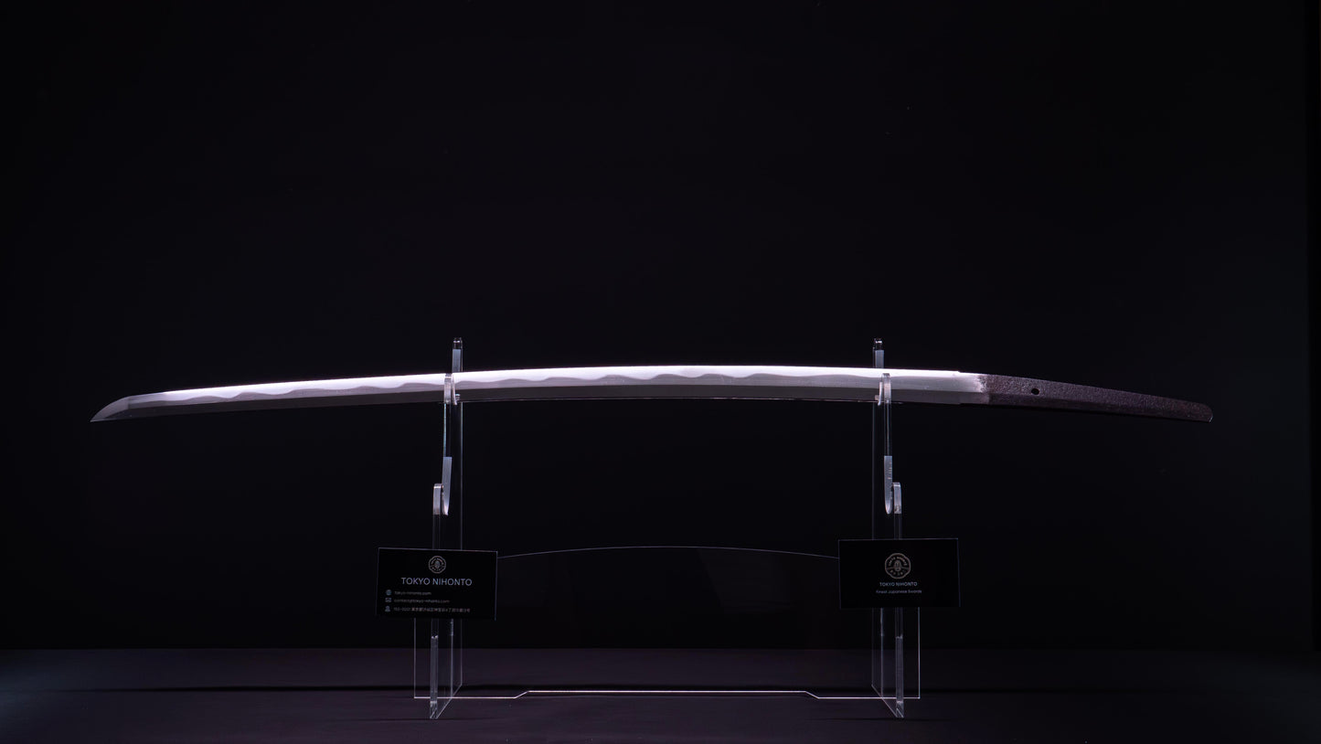 Antica spada giapponese Katana firmata Amakuni Kura Minamoto Toshiyama