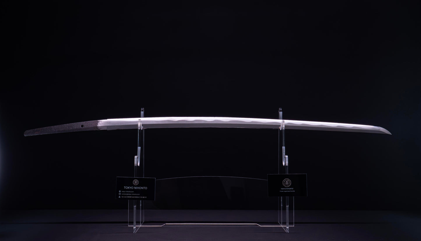 Antica spada giapponese Katana firmata Amakuni Kura Minamoto Toshiyama