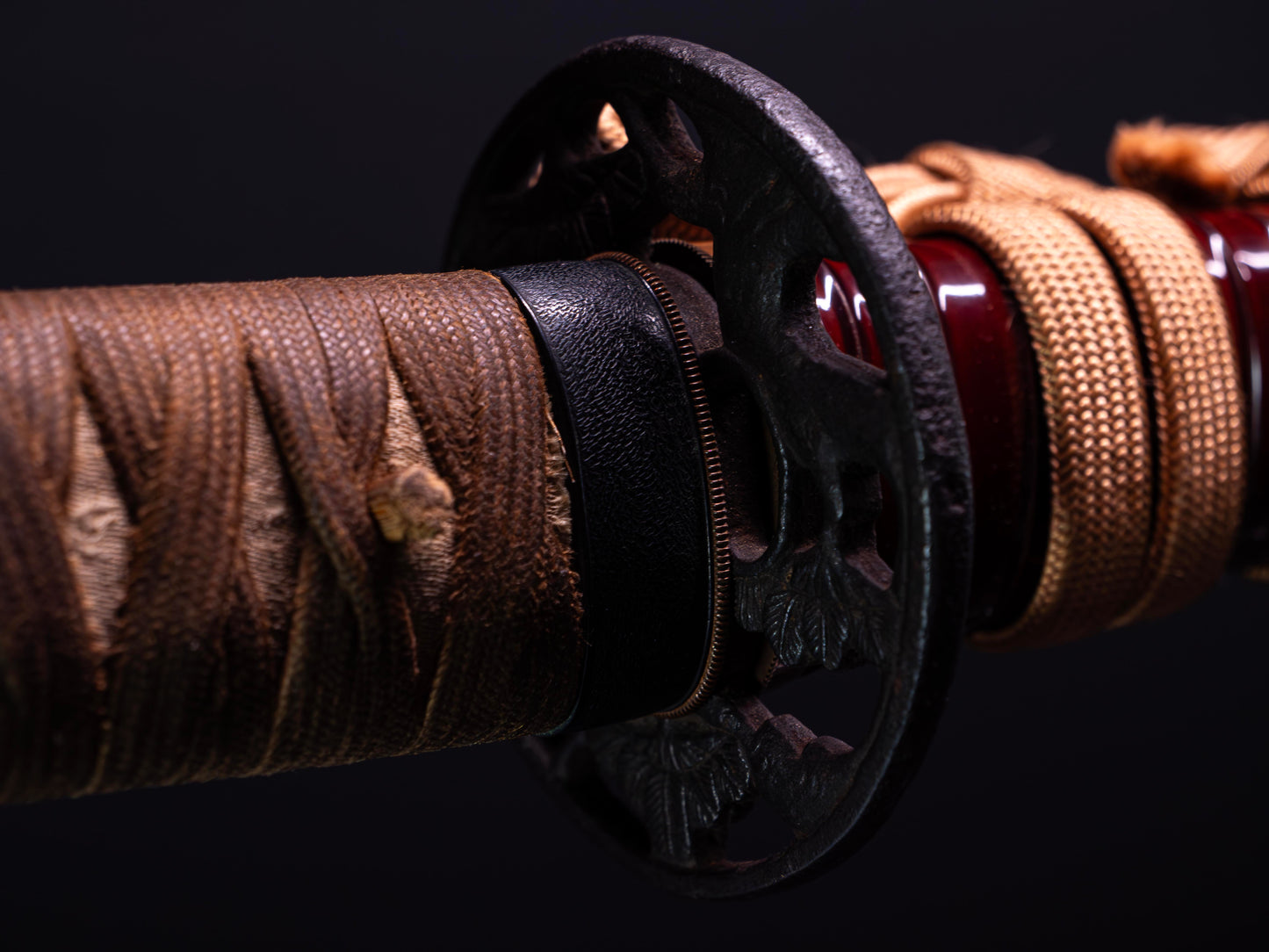 Antica spada giapponese Katana firmata Amakuni Kura Minamoto Toshiyama