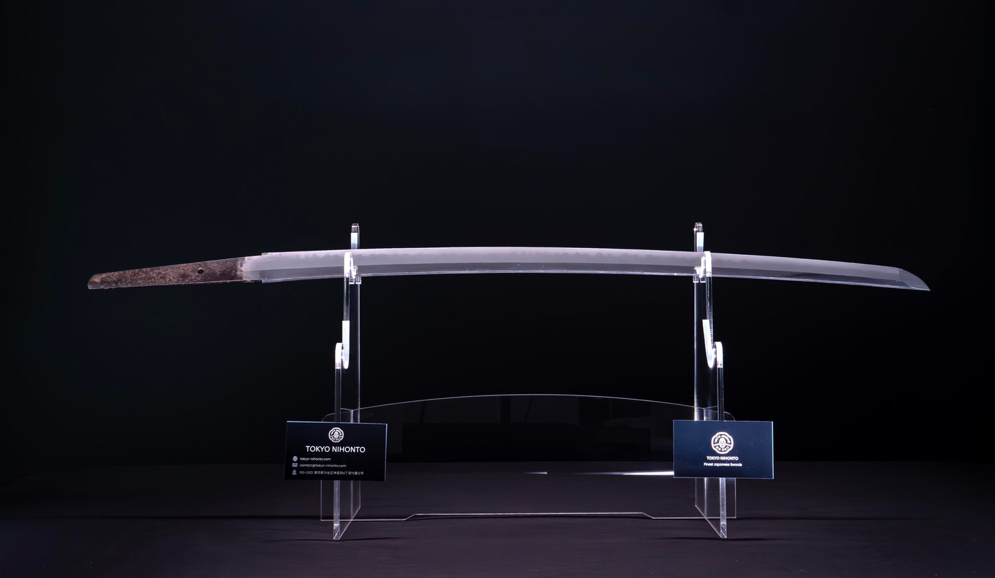 Spada giapponese antica Katana, accessori Shakudo Inro Saya
