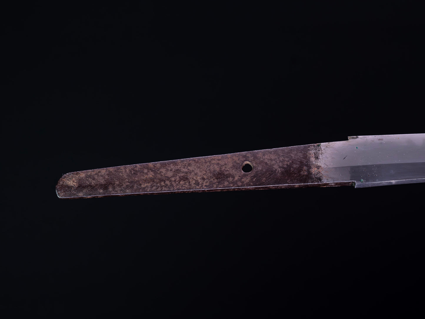 Spada giapponese antica Katana, accessori Shakudo Inro Saya