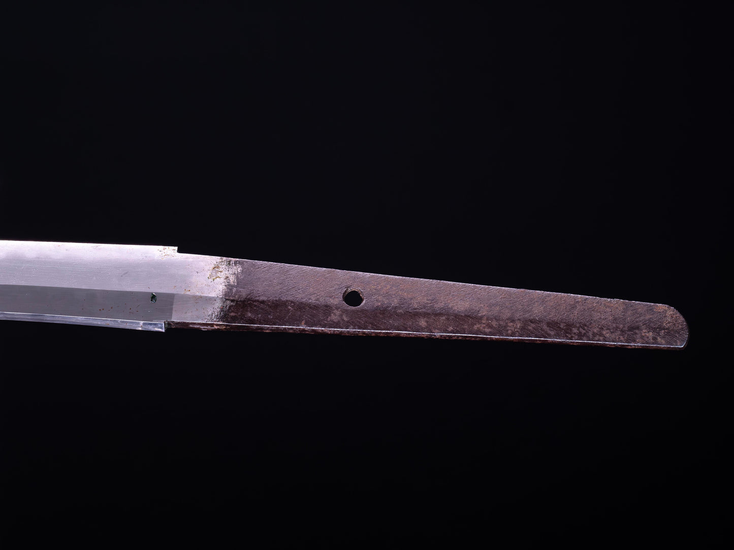 Spada giapponese antica Katana, accessori Shakudo Inro Saya