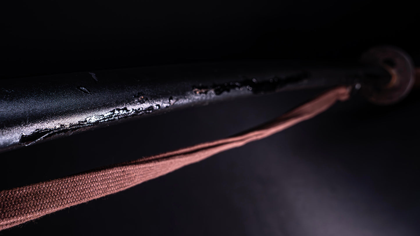 Épée japonaise antique Wakizashi Bo-hi avec Sori de 2 cm