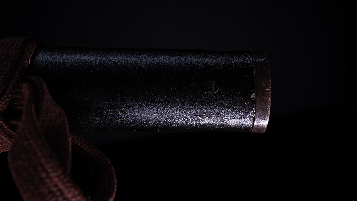 Épée japonaise antique Wakizashi Bo-hi avec Sori de 2 cm