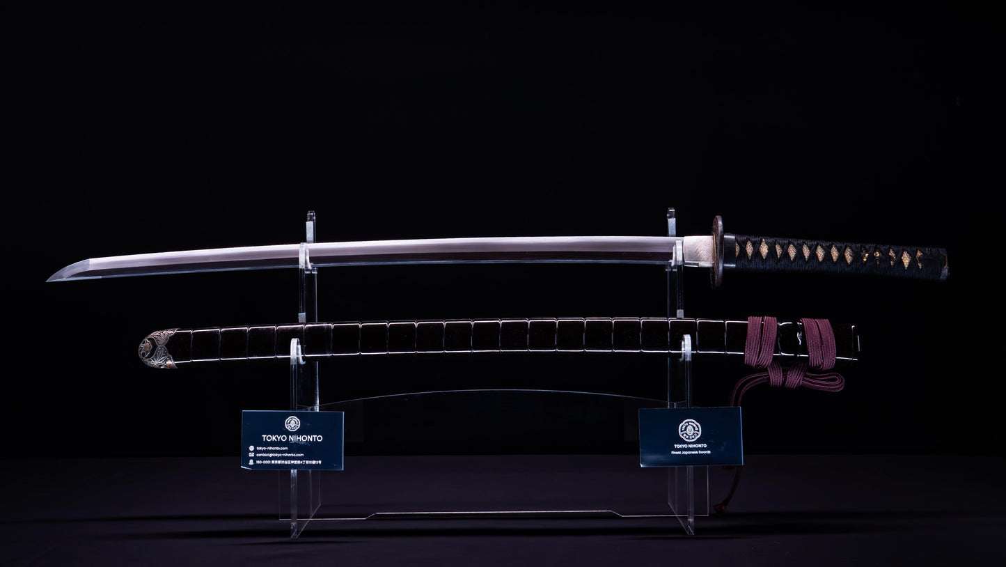 Antique Japanese Katana Sword Inro Kizami Saya, Edo Period