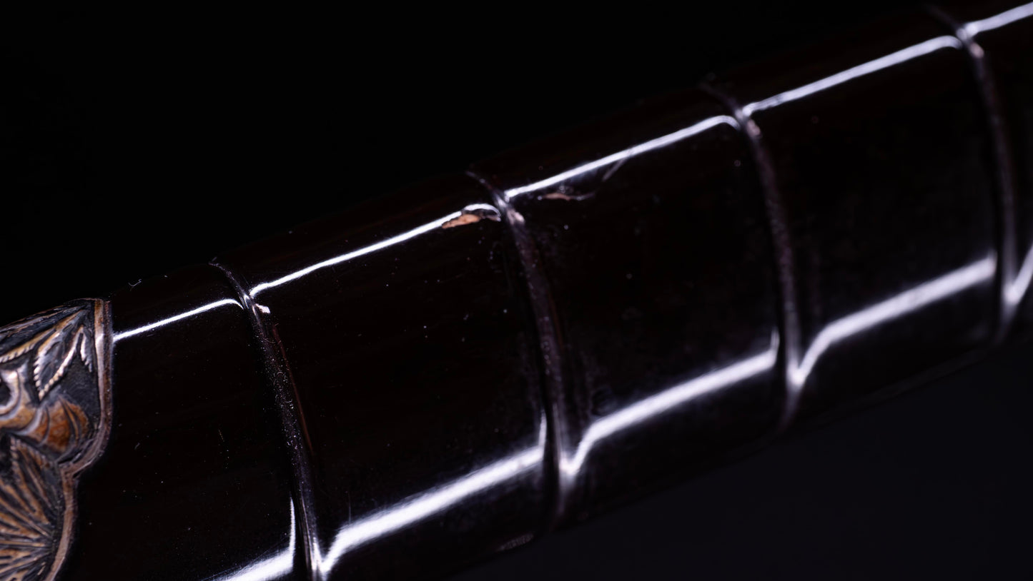 Antique Japanese Katana Sword Inro Kizami Saya, Edo Period