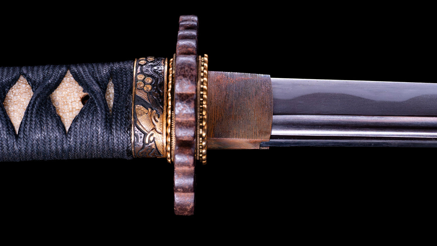 Antique Japanese Katana Sword signed Iwagami Sadahiro