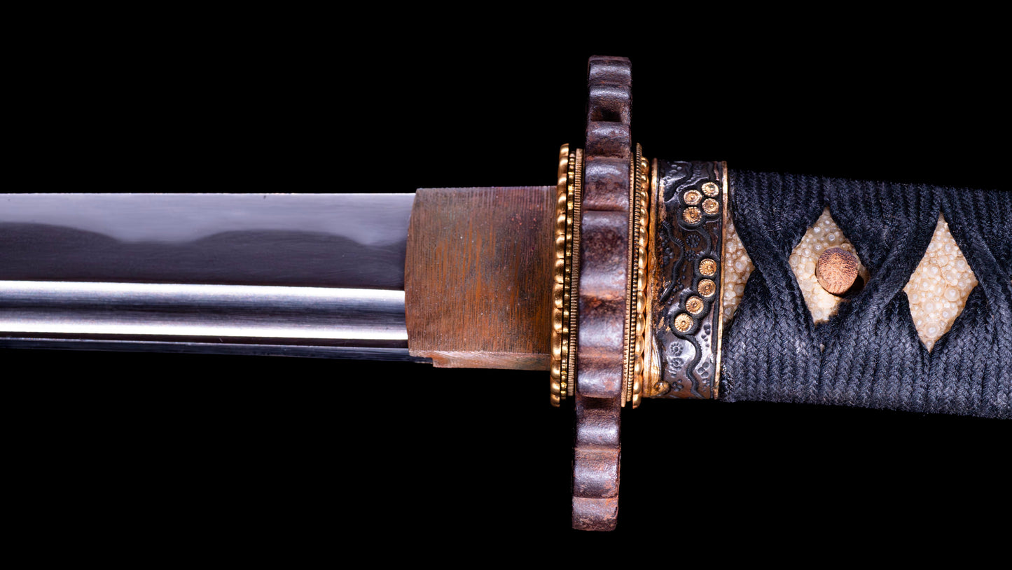 Antique Japanese Katana Sword signed Iwagami Sadahiro