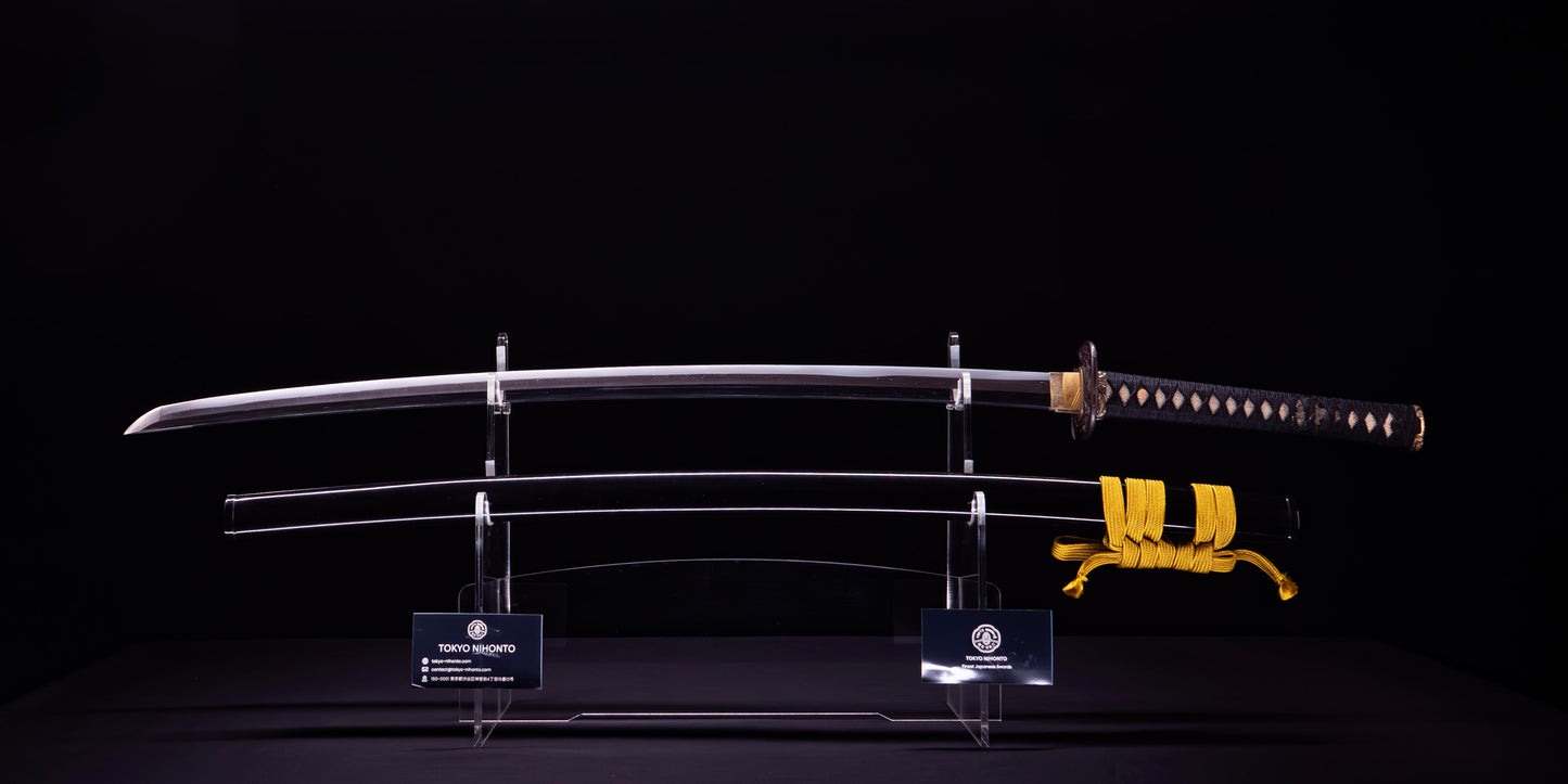 Antique Japanese Katana Sword signed Takada Jū Fujiwara Muneyuki - HOZON