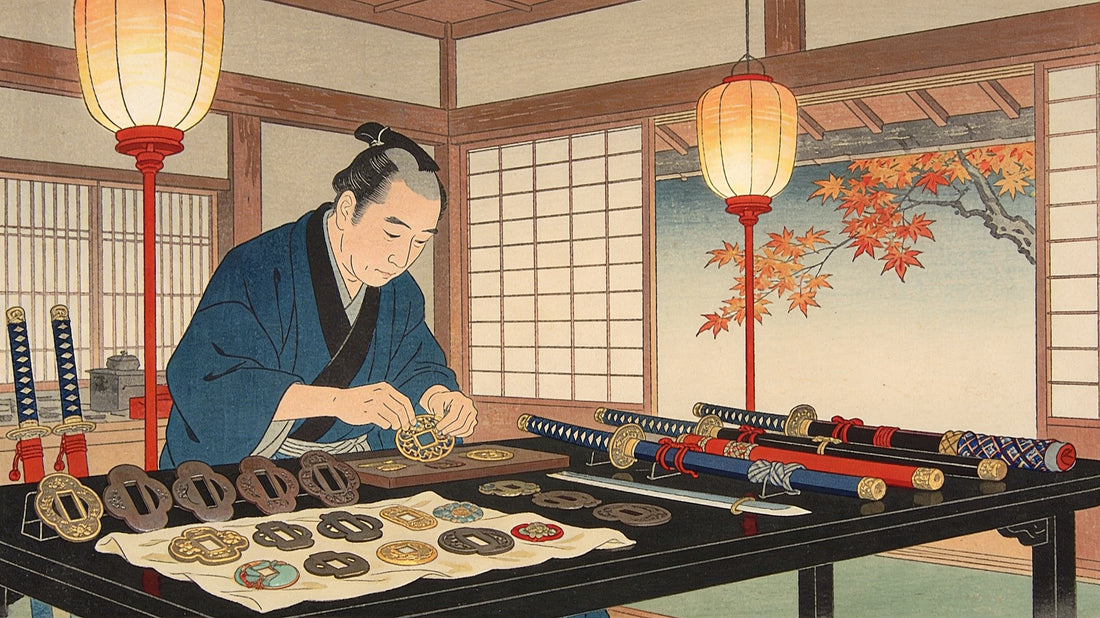 Authentic nihonto koshirae — The Art of Koshirae: Tsuba, Fuchi, Kashira and What Makes a Mounting Valuable | Tokyo Nihonto