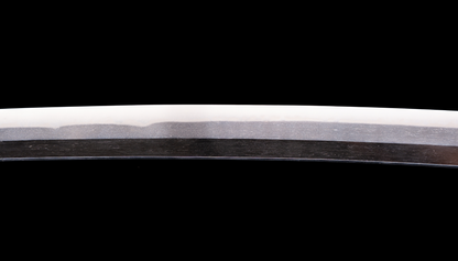 Antikes japanisches Schwert Katana, 70 cm Klinge, brauner Koshirae, Edo-Periode