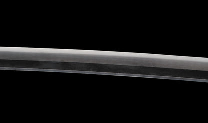 Antique Japanese Katana by Tango no Kami Fujiwara Kanemichi with Imperial Kikumon, Suguha Hamon and Gold-Inlaid Tsuba - NBTHK Hozon