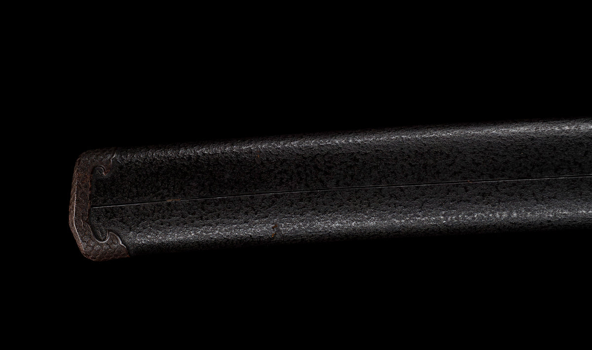 Antique Japanese Katana by Tango no Kami Fujiwara Kanemichi with Imperial Kikumon, Suguha Hamon and Gold-Inlaid Tsuba - NBTHK Hozon