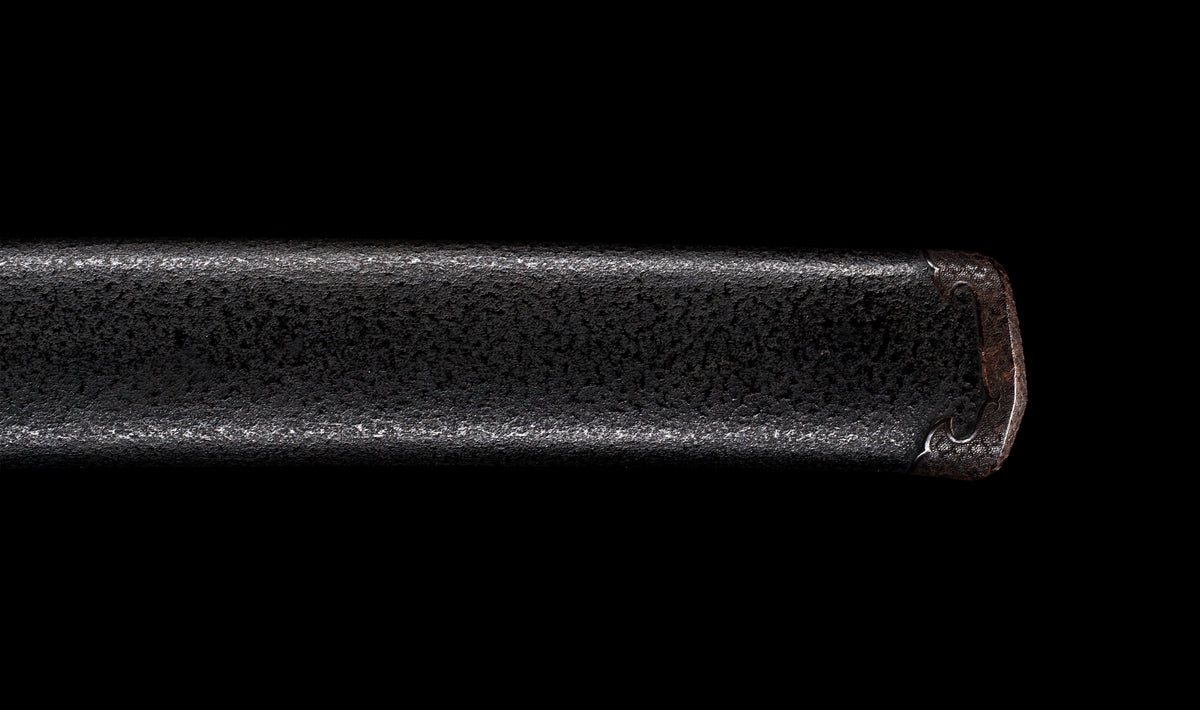 Antique Japanese Katana by Tango no Kami Fujiwara Kanemichi with Imperial Kikumon, Suguha Hamon and Gold-Inlaid Tsuba - NBTHK Hozon