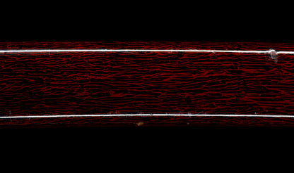Antique Japanese Katana Sword by Kanabō Hayato no Jō Masazane with Gunome-Midare Hamon, Sakura Fittings and Red Lacquer Saya - NBTHK Hozon