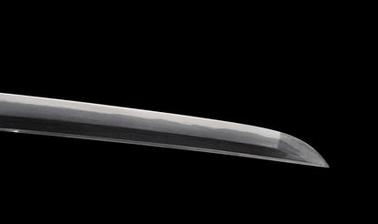Antique Japanese Katana Sword by Kanabō Hayato no Jō Masazane with Gunome-Midare Hamon, Sakura Fittings and Red Lacquer Saya - NBTHK Hozon