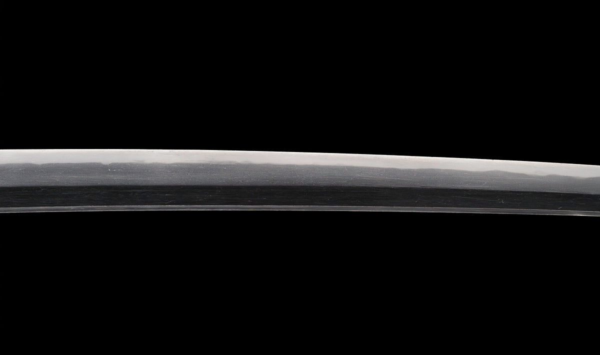 Antique Japanese Katana Sword by Kanabō Hayato no Jō Masazane with Gunome-Midare Hamon, Sakura Fittings and Red Lacquer Saya - NBTHK Hozon