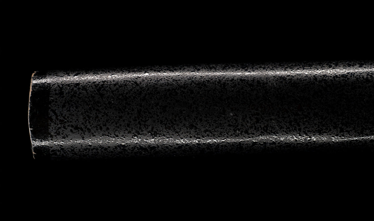 Antique Japanese Katana Sword attributed to Kashū Ietsugu with Notare-Gunome Hamon and Plum Blossom Sukashi Tsuba - NBTHK Hozon