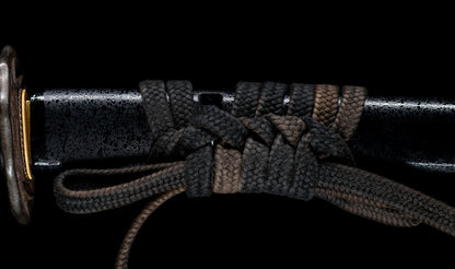 Antique Japanese Katana Sword attributed to Kashū Ietsugu with Notare-Gunome Hamon and Plum Blossom Sukashi Tsuba - NBTHK Hozon