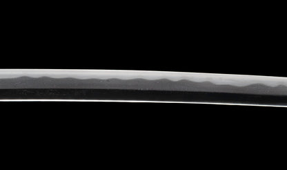 Antique Japanese Katana Sword attributed to Kashū Ietsugu with Notare-Gunome Hamon and Plum Blossom Sukashi Tsuba - NBTHK Hozon