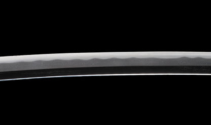Antique Japanese Katana Sword attributed to Kashū Ietsugu with Notare-Gunome Hamon and Plum Blossom Sukashi Tsuba - NBTHK Hozon