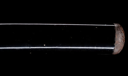 Antique Japanese Katana Sword with Hoso-Suguha Hamon, Phoenix Fuchi and Coin Menuki — Muromachi Period