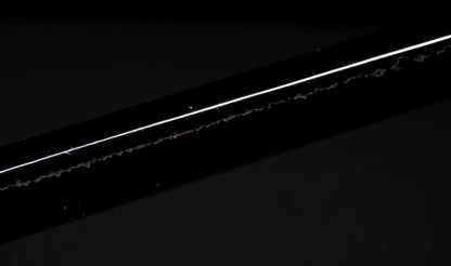 Antique Japanese Katana Sword with Hoso-Suguha Hamon, Phoenix Fuchi and Coin Menuki — Muromachi Period