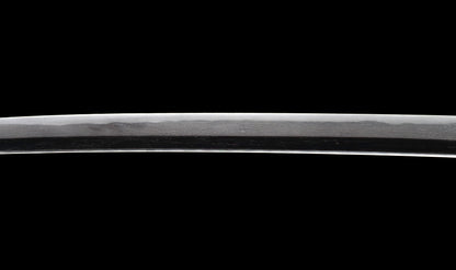 Antique Japanese Katana Sword with Hoso-Suguha Hamon, Phoenix Fuchi and Coin Menuki — Muromachi Period