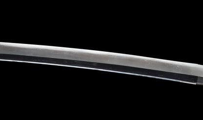 Antiker japanischer katana aus der Muromachi-Epoche, Kaifu zugeschrieben, mit durchbrochenem Eisen-Sukashi tsuba und Shakudō-Figuren fuchi-kashira - NBTHK Hozon