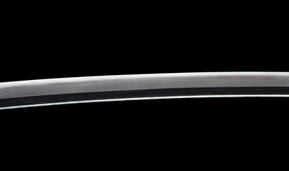 Antiker japanischer katana aus der Muromachi-Epoche, Kaifu zugeschrieben, mit durchbrochenem Eisen-Sukashi tsuba und Shakudō-Figuren fuchi-kashira - NBTHK Hozon
