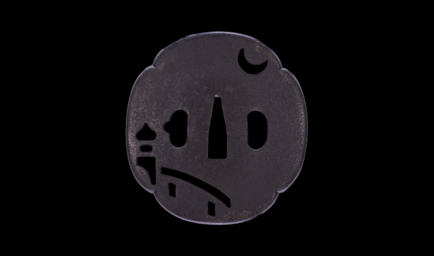 Antique Japanese Katana Sword, Late Edo Shishi Koshirae