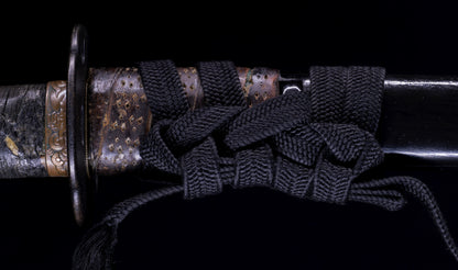 Antique Japanese Katana Sword, Late Edo Shishi Koshirae