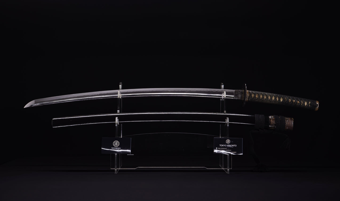 Antique Japanese Katana Sword, Late Edo Shishi Koshirae