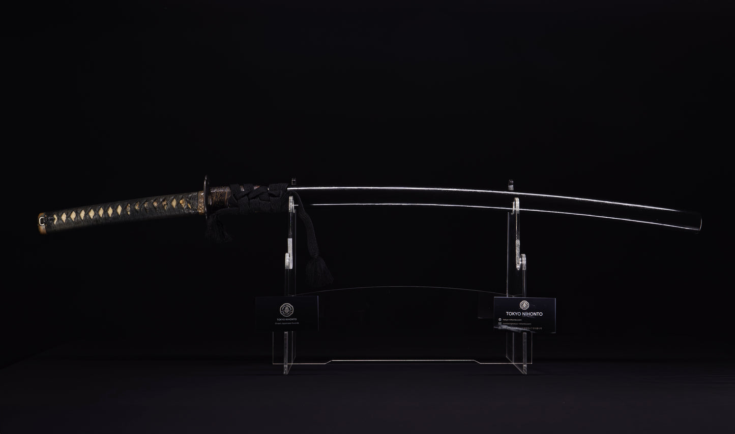 Antique Japanese Katana Sword, Late Edo Shishi Koshirae