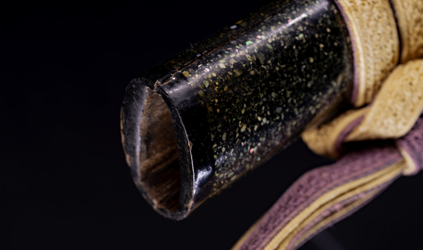 Antique Japanese Katana Sword, Edo Period with Musha-e Battle Koshirae