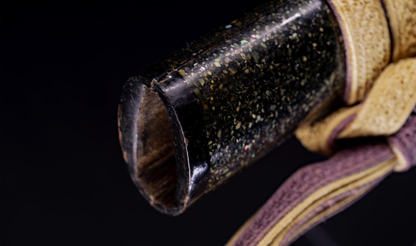 Antique Japanese Katana Sword, Edo Period with Musha-e Battle Koshirae