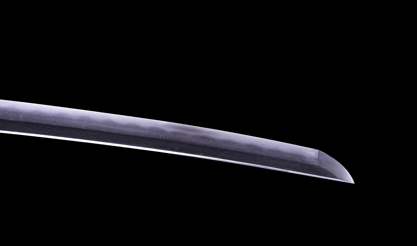 Antique Japanese Katana Sword, Edo Period with Musha-e Battle Koshirae