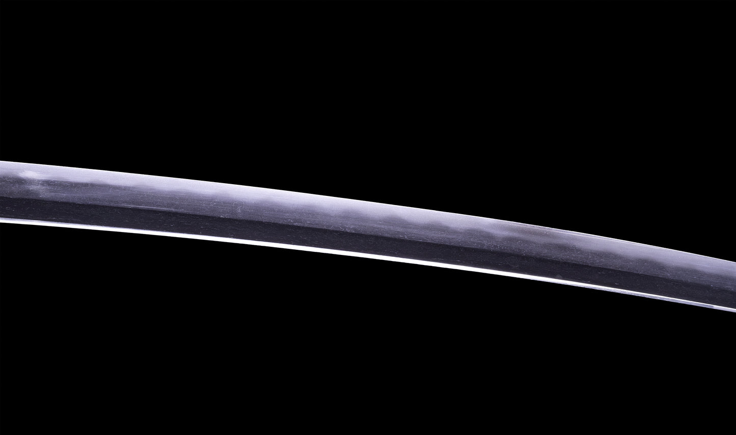 Antique Japanese Katana Sword, Edo Period with Musha-e Battle Koshirae