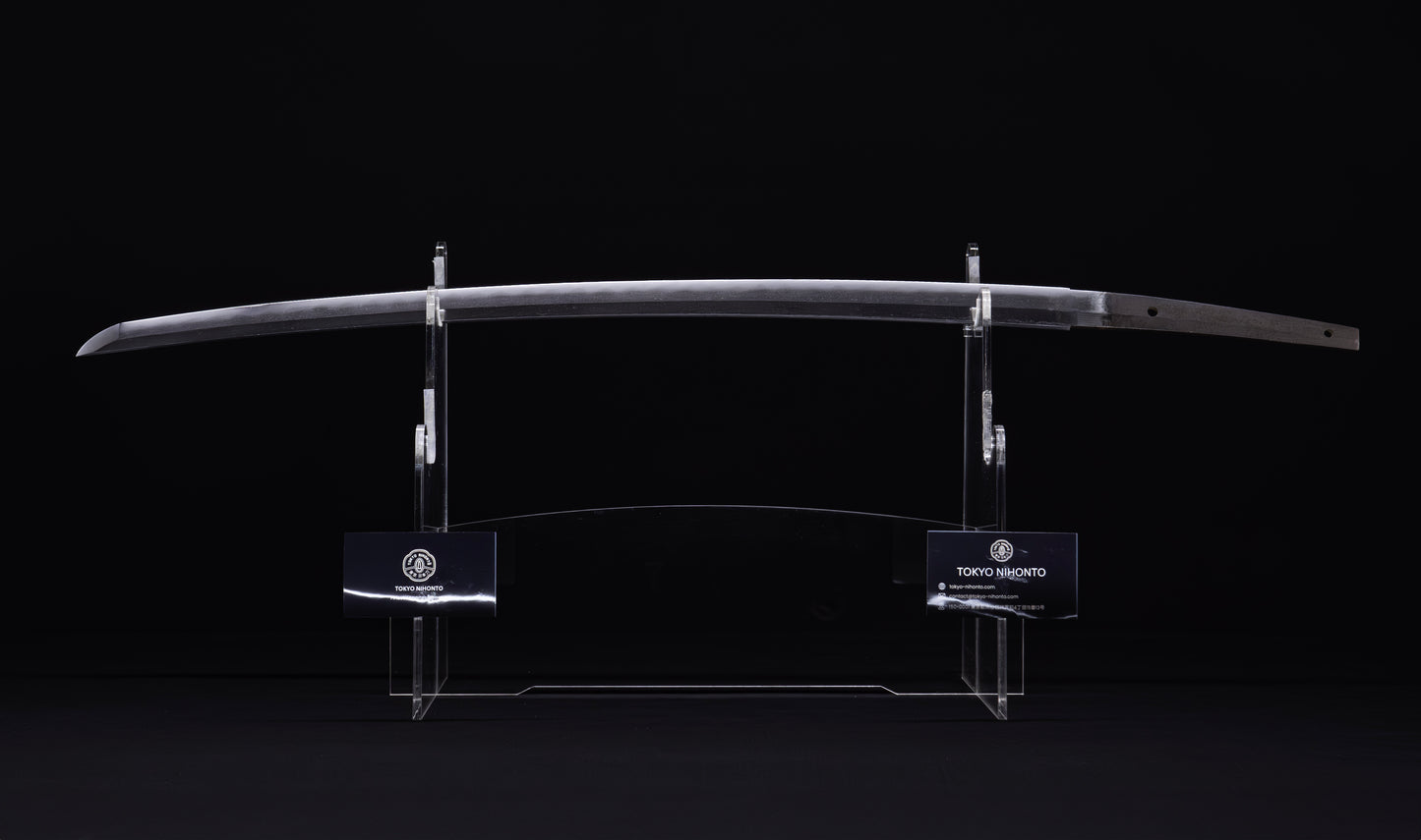 Antique Japanese Katana Sword, Edo Period with Musha-e Battle Koshirae