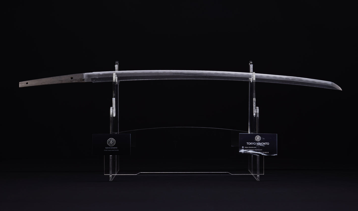 Antique Japanese Katana Sword, Edo Period with Musha-e Battle Koshirae