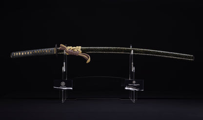 Antique Japanese Katana Sword, Edo Period with Musha-e Battle Koshirae