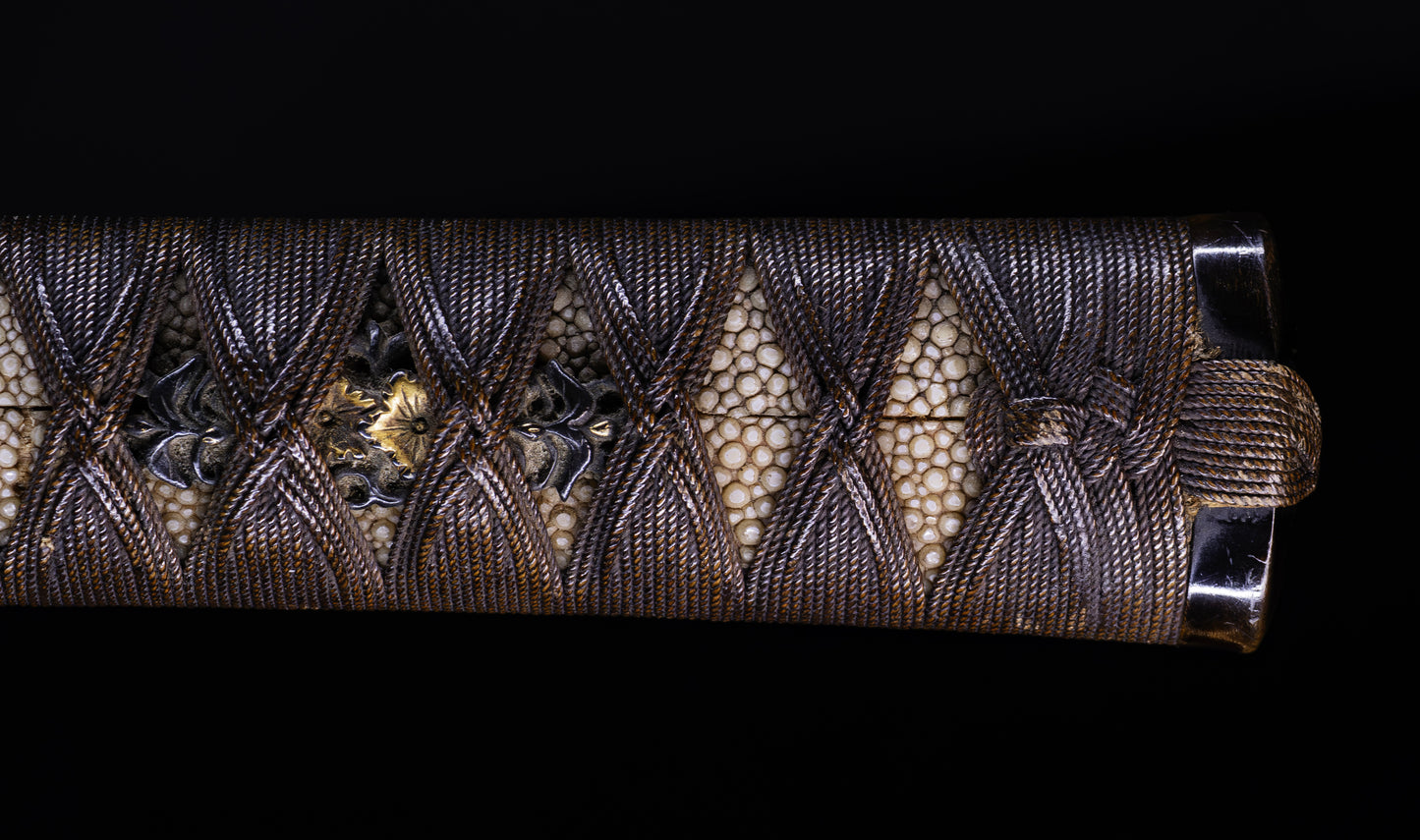 Antique Japanese Katana Sword - Muromachi Uda School, Double NBTHK Hozon